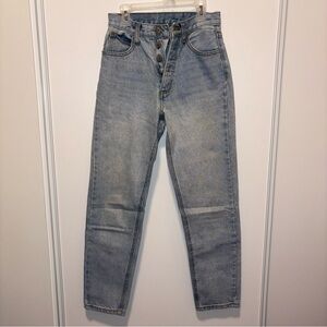 Brandy Melville High Rise Jeans - Light Blue